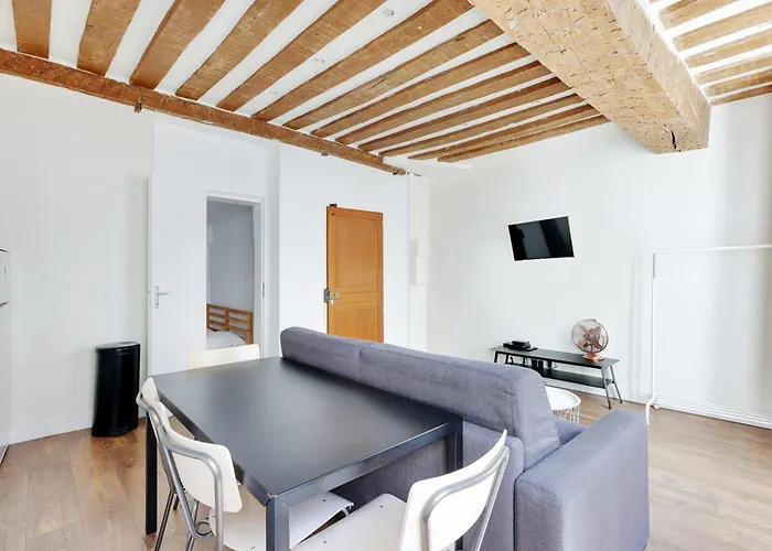 Charming - 1br-4p - Close To Bastille شقة *
